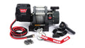 WARN 5000 DC Utility 5,000 lb Trailer winch with 60 ft steel rope and hawse fairlead