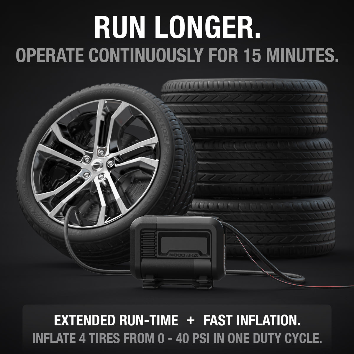 AIR20 20A Portable Air Inflator - official NOCO product image 4