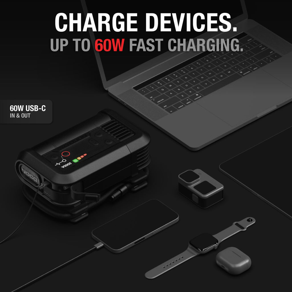 AX65 Boost Air 2000A Jump Starter & Inflator - official NOCO product image 4