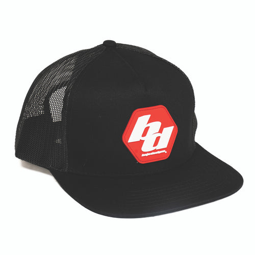 Baja Designs premium black snapback hat