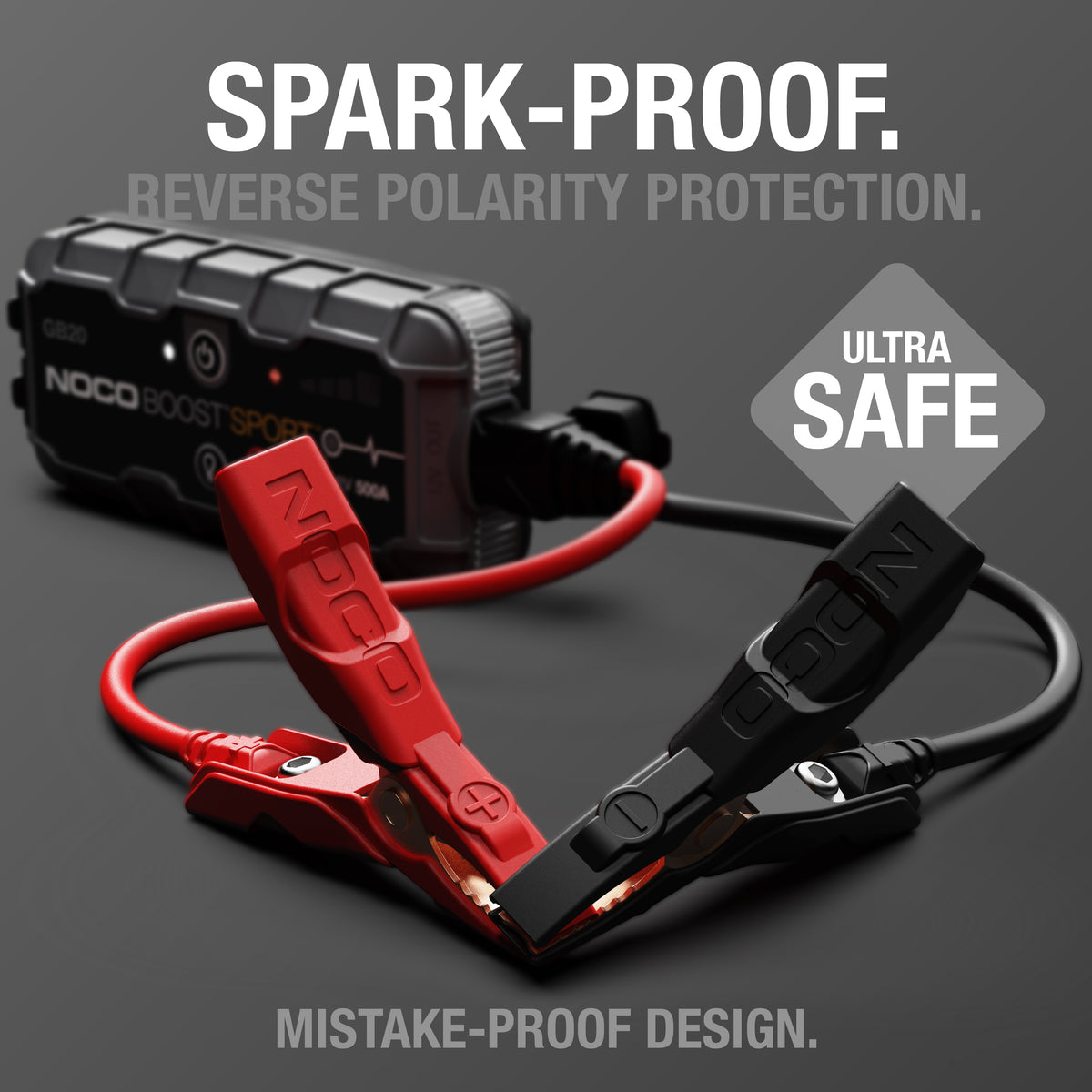 GB20 Boost Sport 500A Jump Starter - official NOCO product image 3