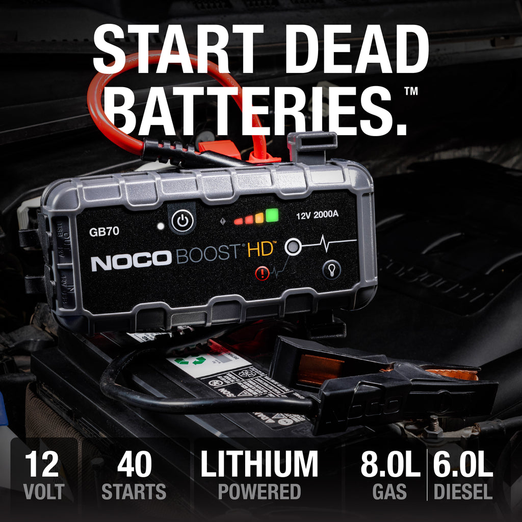 GB70 Boost HD 2000A Jump Starter - official NOCO product image 2