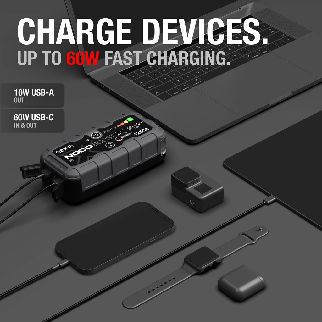 GBX45 Boost X 1250A Jump Starter - official NOCO product image 5