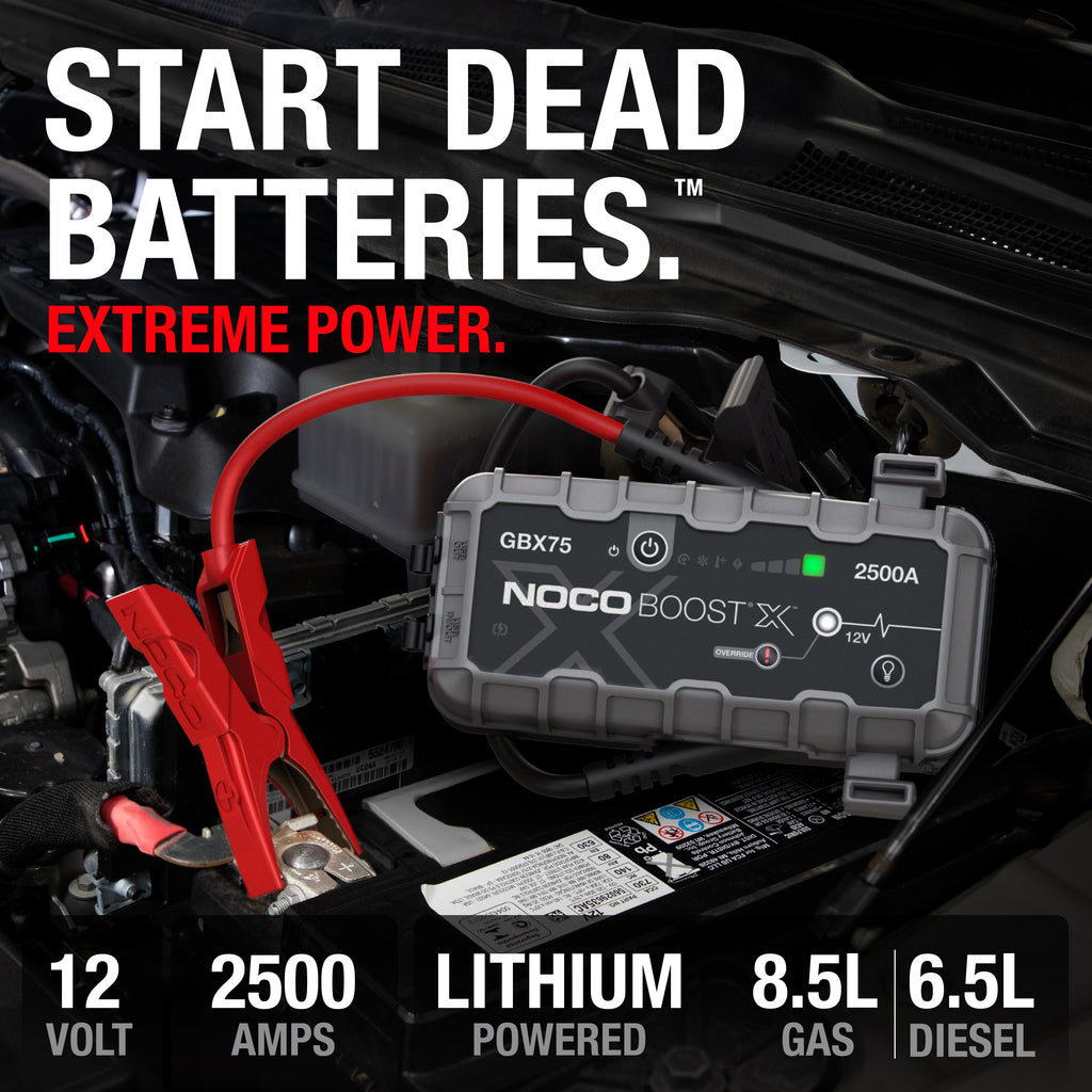 GBX75 Boost X 2500A Jump Starter - official NOCO product image 2