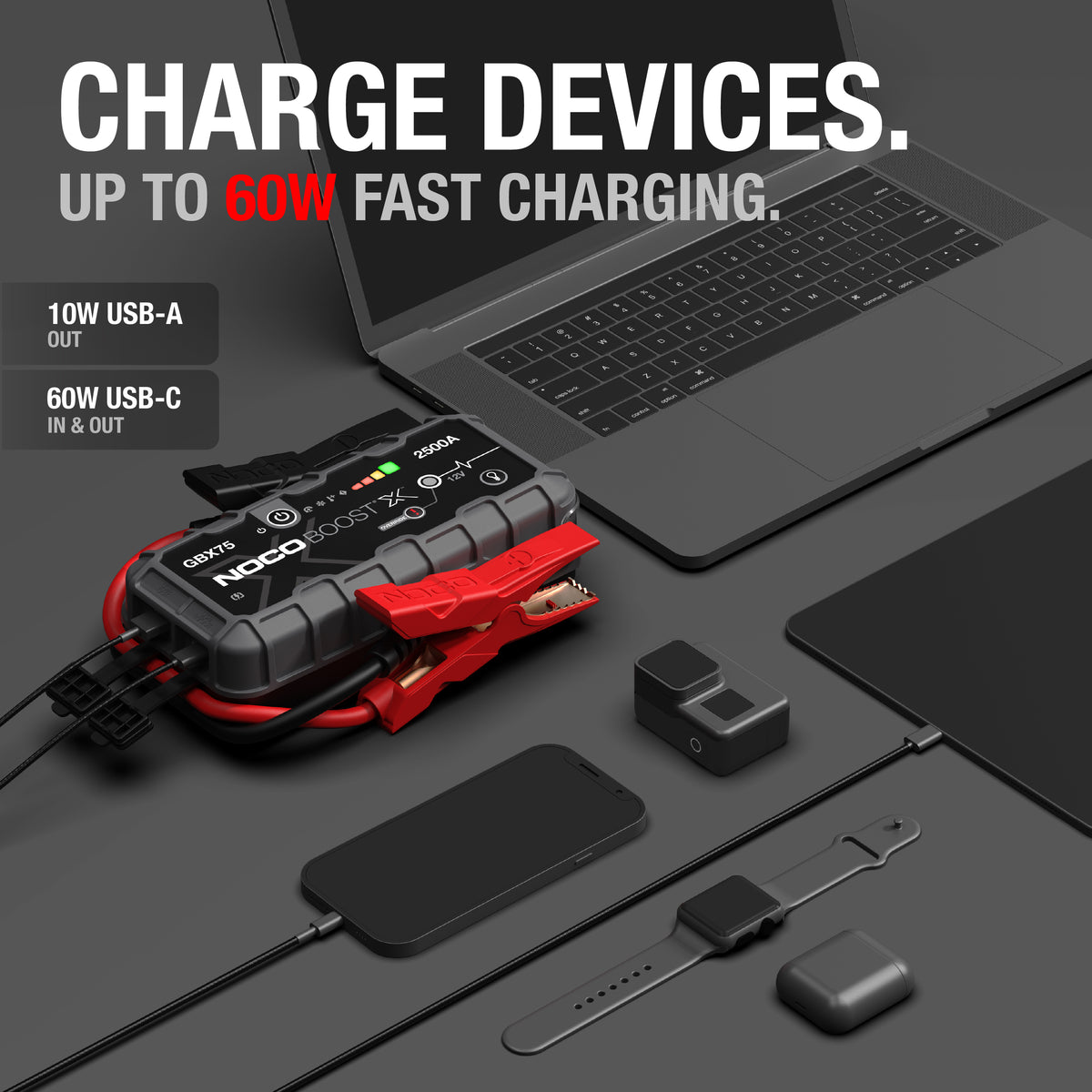 GBX75 Boost X 2500A Jump Starter - official NOCO product image 5