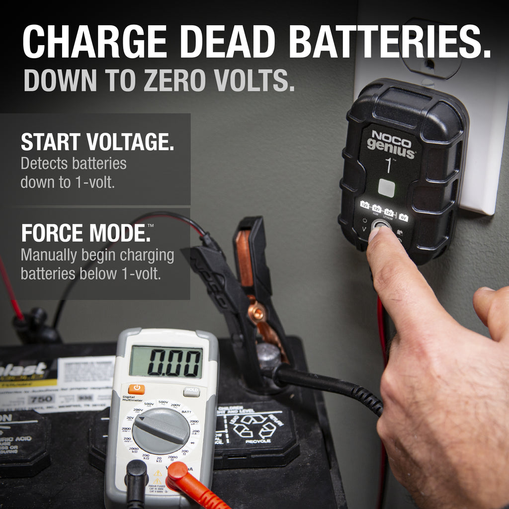 GENIUS1 1A Battery Charger - official NOCO product image 3