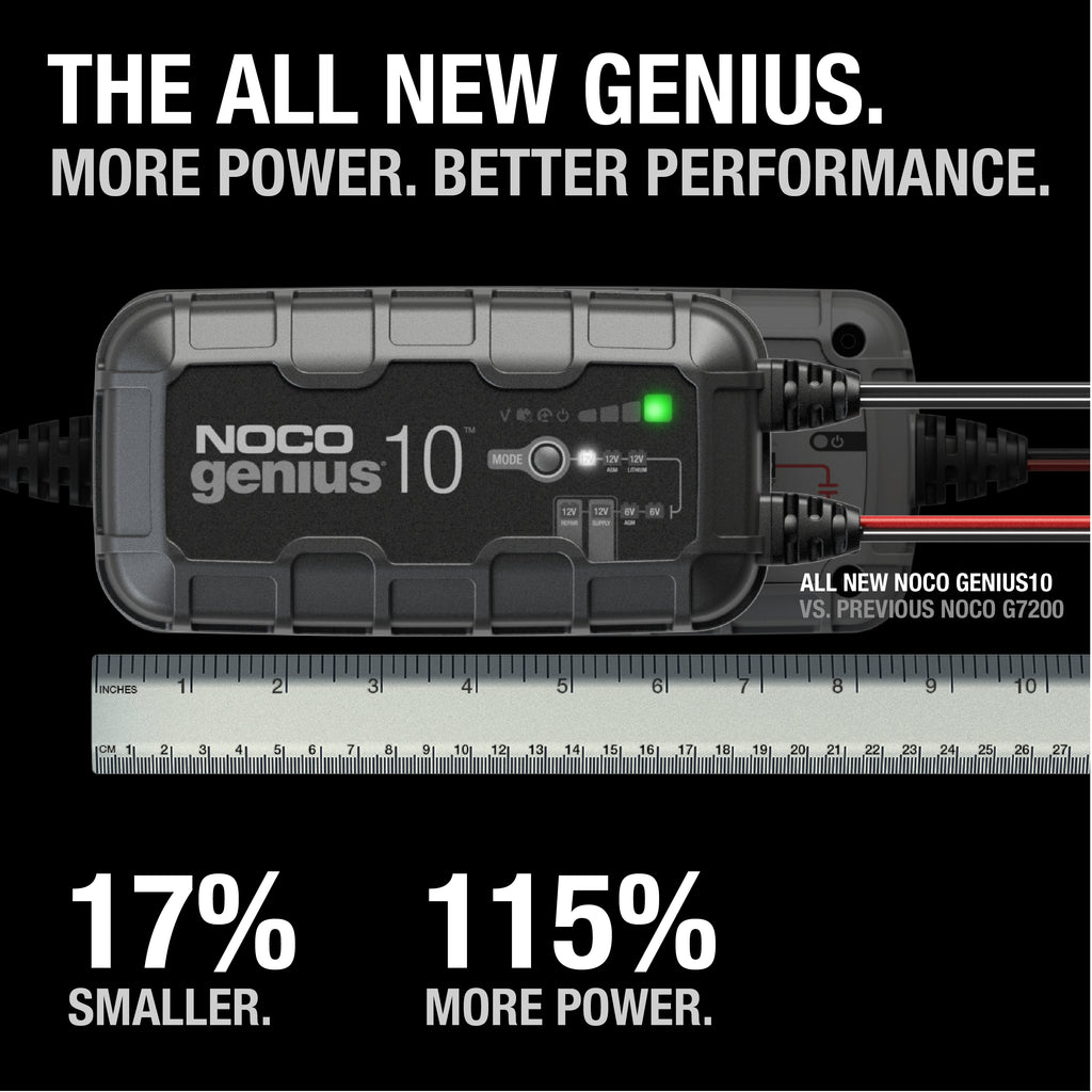 GENIUS10 10A Battery Charger - official NOCO product image 2