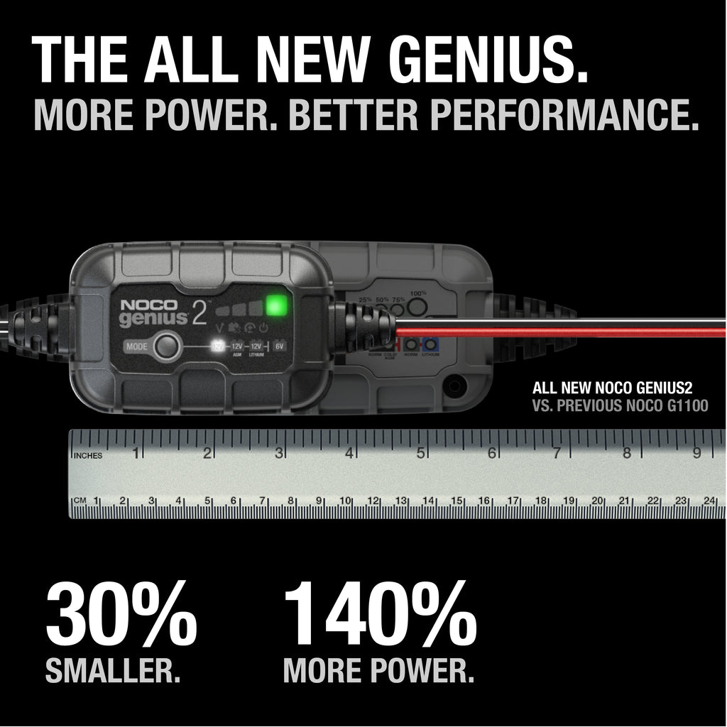 GENIUS2 2A Battery Charger - official NOCO product image 2