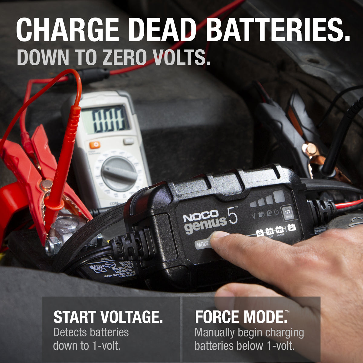 GENIUS5 5A Battery Charger - official NOCO product image 3