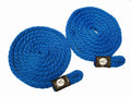 3/8' X 72' BRAIDED ROPE  BLUE