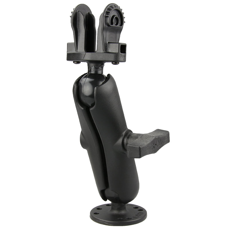 RAM® Double Ball Mount for Lowrance Eagle 4 & 5, Hook² & Reveal 5 - official product image 4