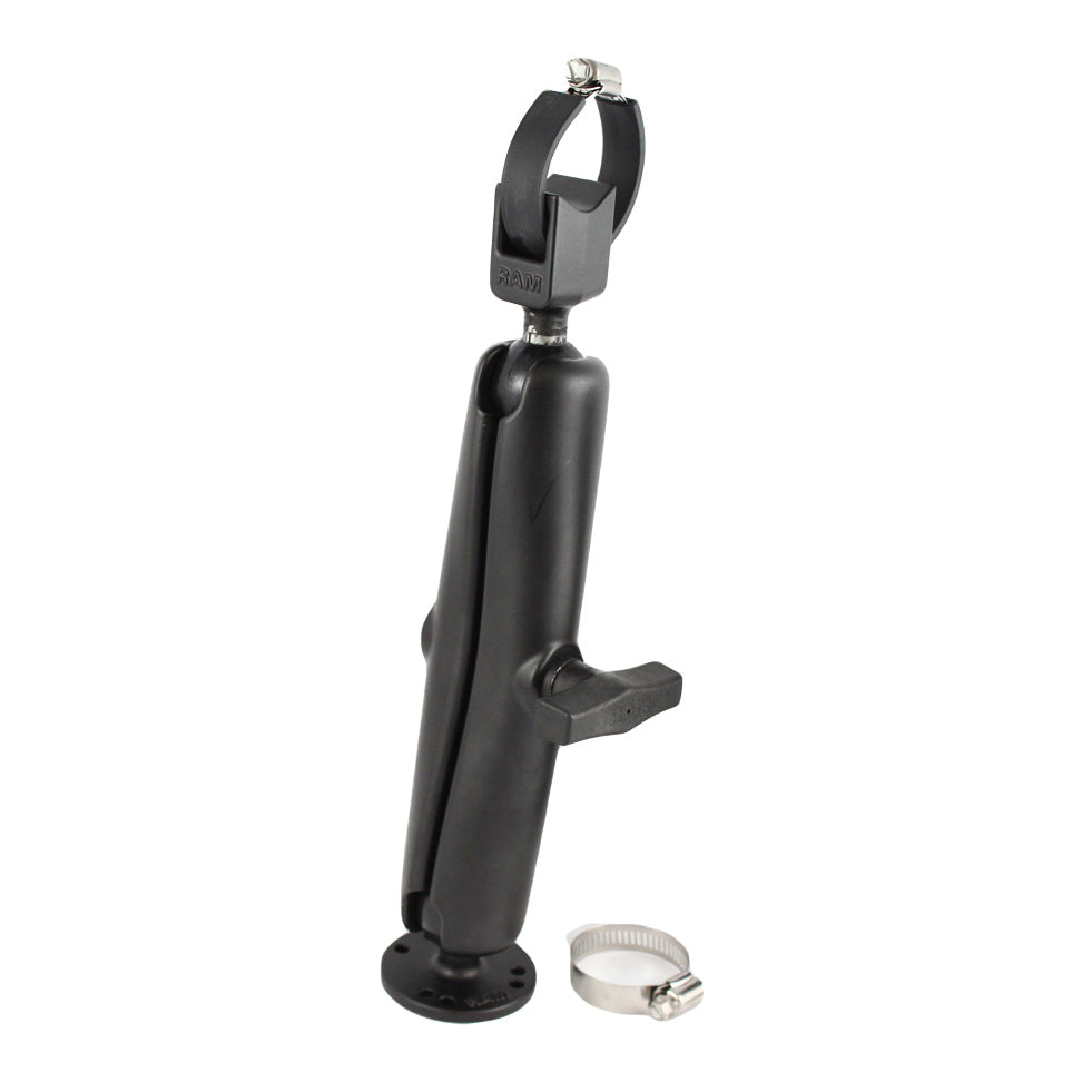 RAM® Trolling Motor Stabilizer with Strap Hose Clamp - Long - official product image 1