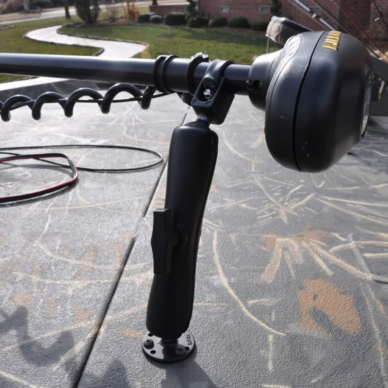 RAM® Trolling Motor Stabilizer with Strap Hose Clamp - Long - official product image 2