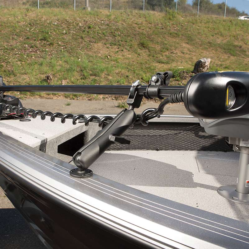 RAM® Trolling Motor Stabilizer with Strap Hose Clamp - Medium - official product image 3