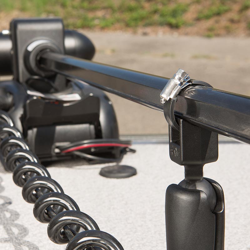 RAM® Trolling Motor Stabilizer with Strap Hose Clamp - Medium - official product image 6
