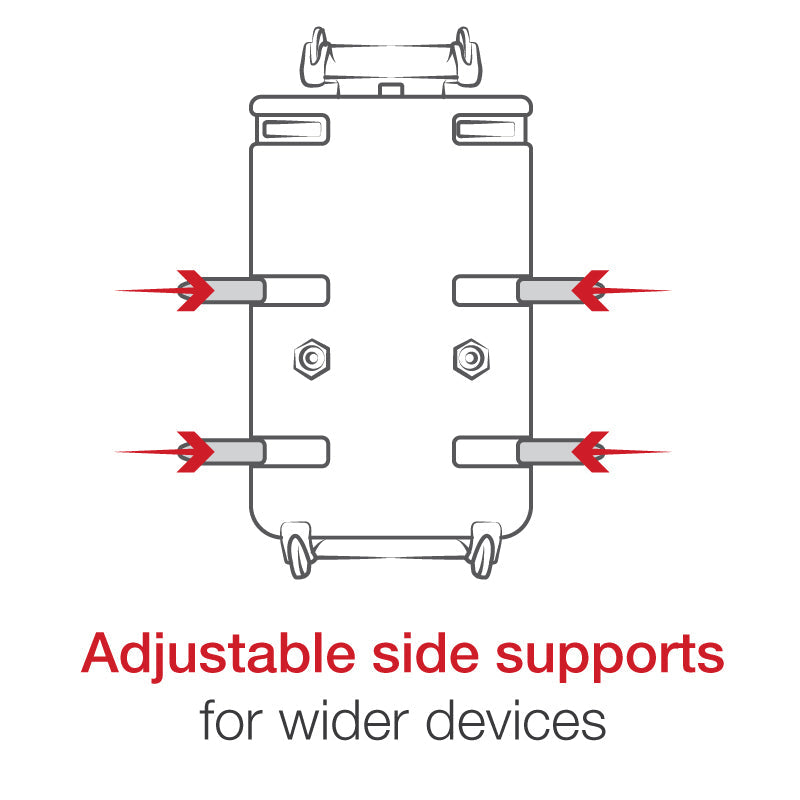 RAM® Quick-Grip™ XL Spring-Loaded Phone Mount with Drill-Down Base - official product image 7