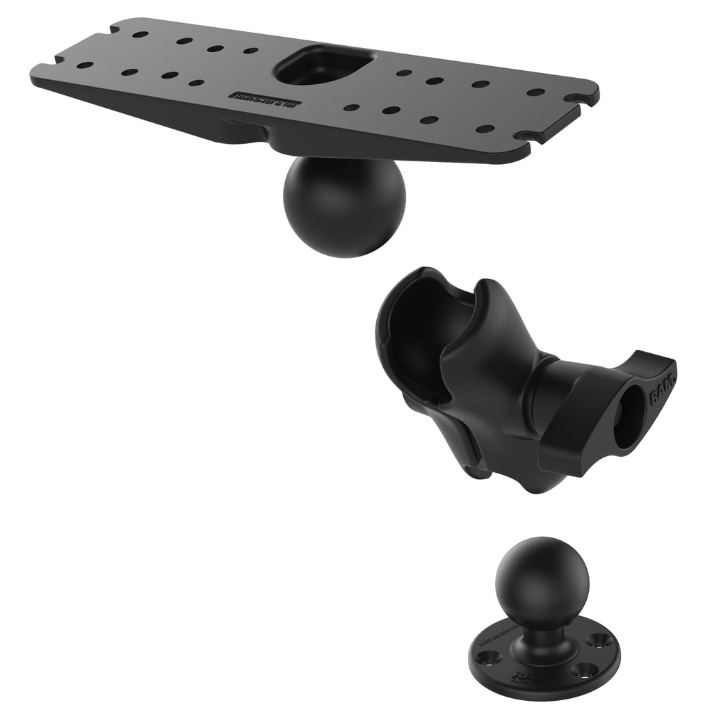 RAM® Large Marine Electronics Mount - D Size Short - official product image 3