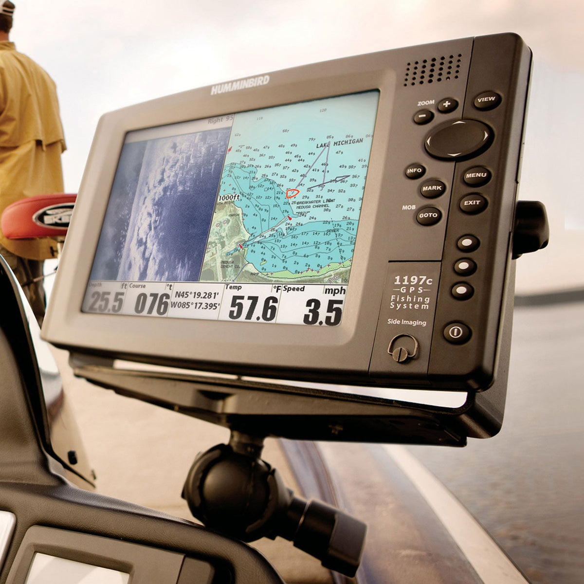 RAM® Large Marine Electronics Mount - D Size Short - official product image 5