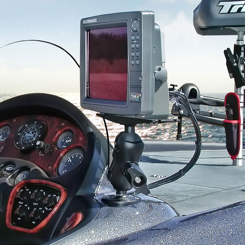 RAM® Large Marine Electronics Mount - D Size Short - official product image 6