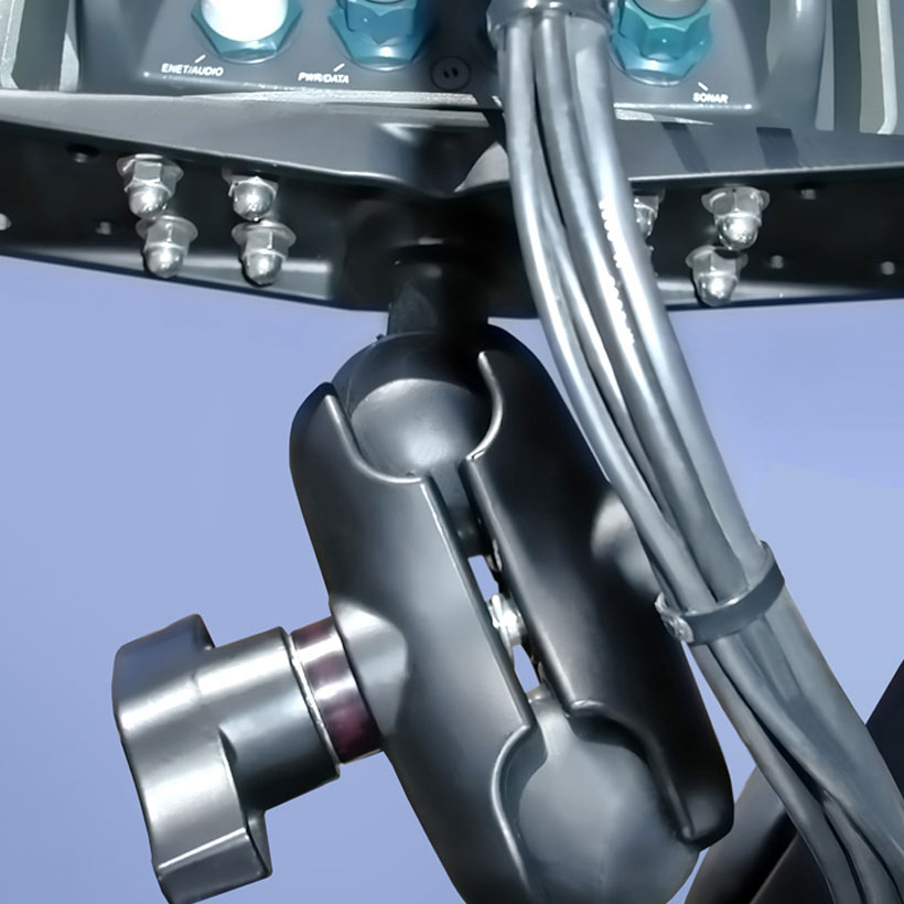 RAM® Large Marine Electronics Mount - D Size Short - official product image 9