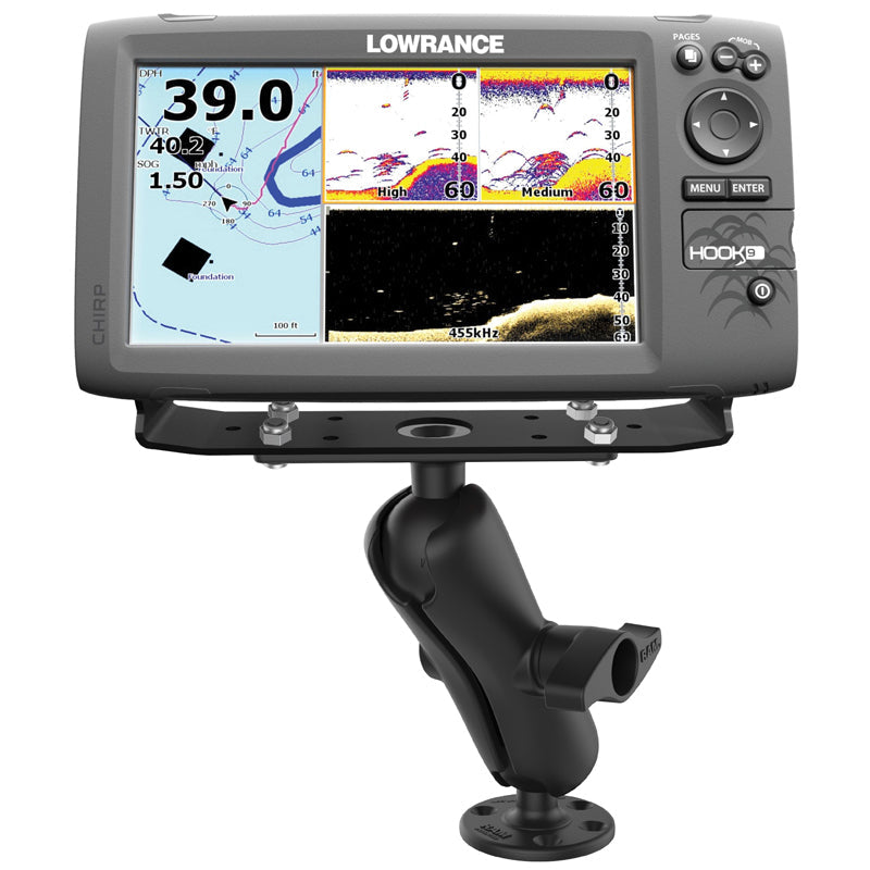 RAM® Marine Electronics Mount - D Size Medium - official product image 1