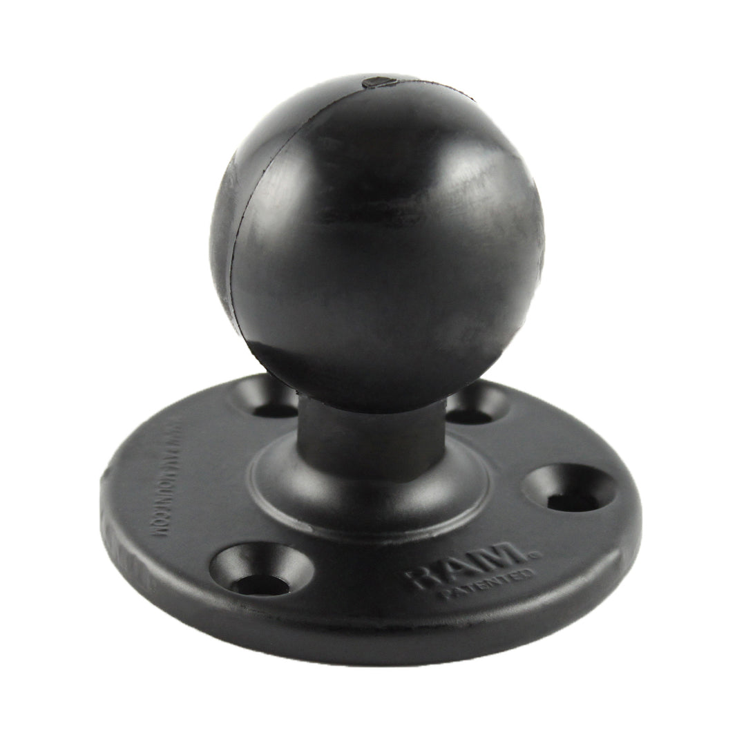 RAM® Large Round Plate with Ball - D Size - official product image 1
