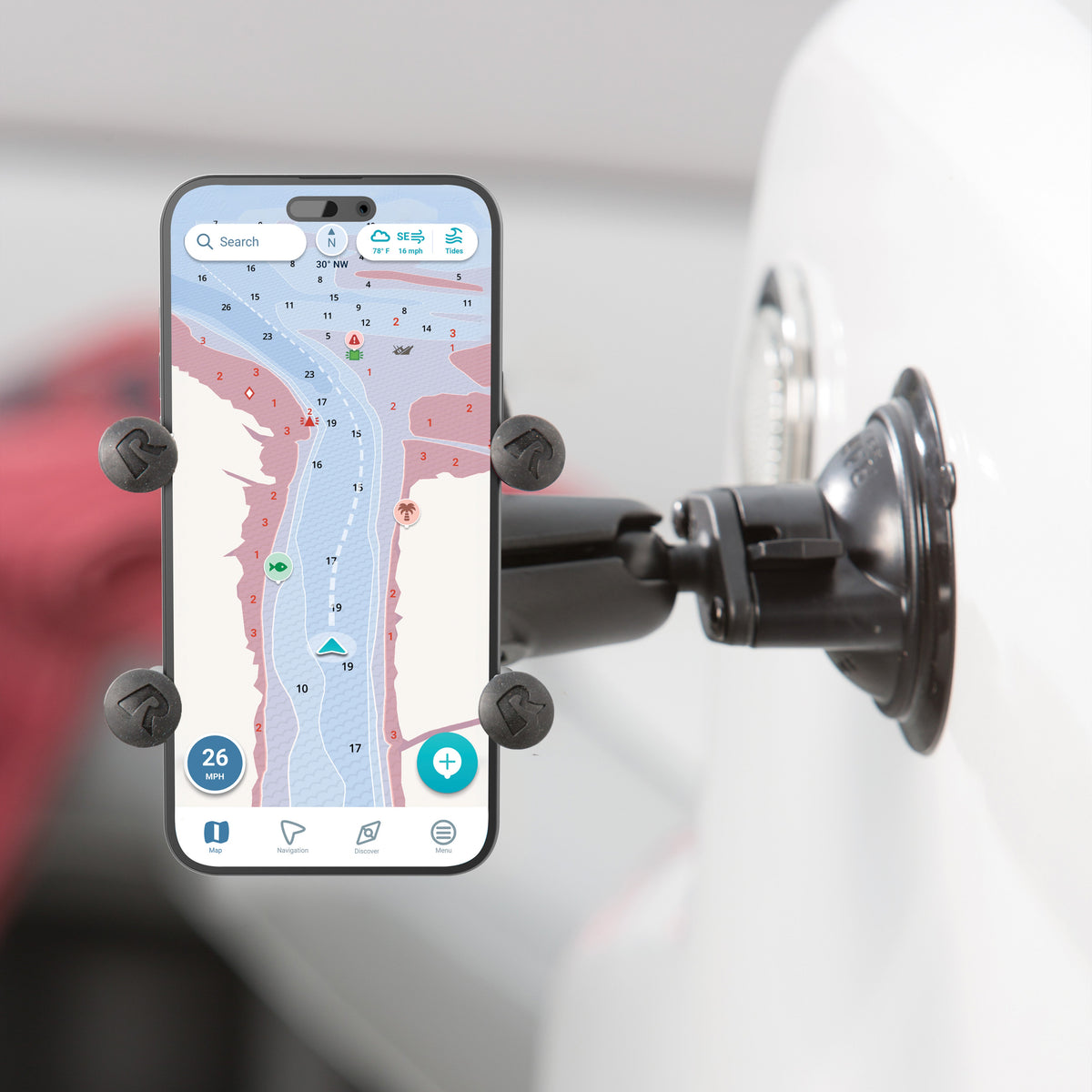 RAM® X-Grip® Universal Phone Holder with Ball - B Size - official product image 5