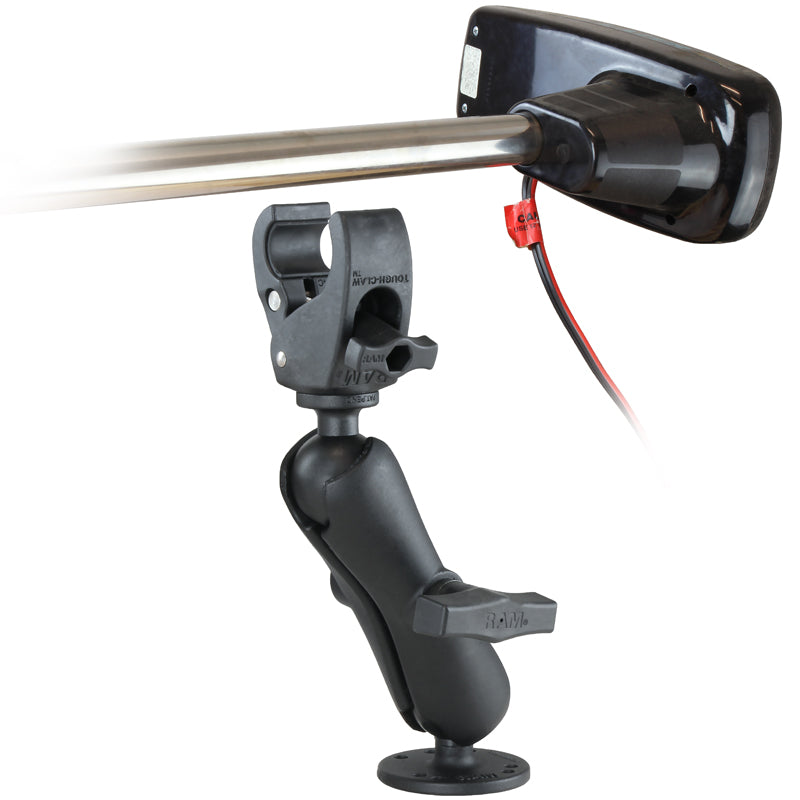 RAM® Trolling Motor Stabilizer - Tough-Claw™ .625" - 1.14" Medium Arm - official product image 2