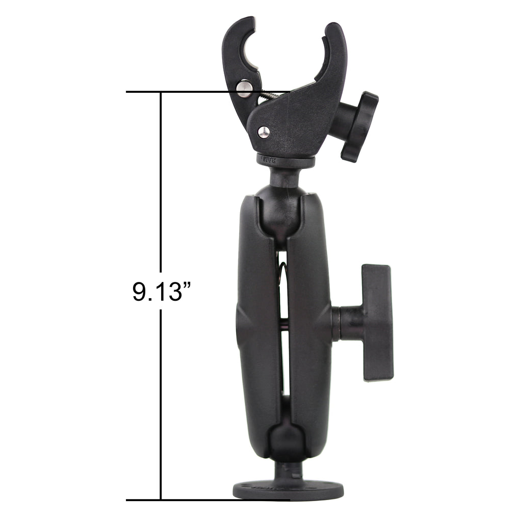 RAM® Trolling Motor Stabilizer - Tough-Claw™ .625" - 1.14" Medium Arm - official product image 3