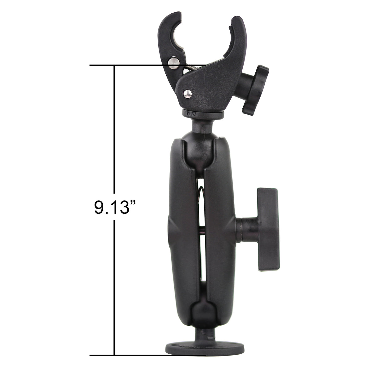 RAM® Trolling Motor Stabilizer - Tough-Claw™ .625" - 1.14" Medium Arm - official product image 3