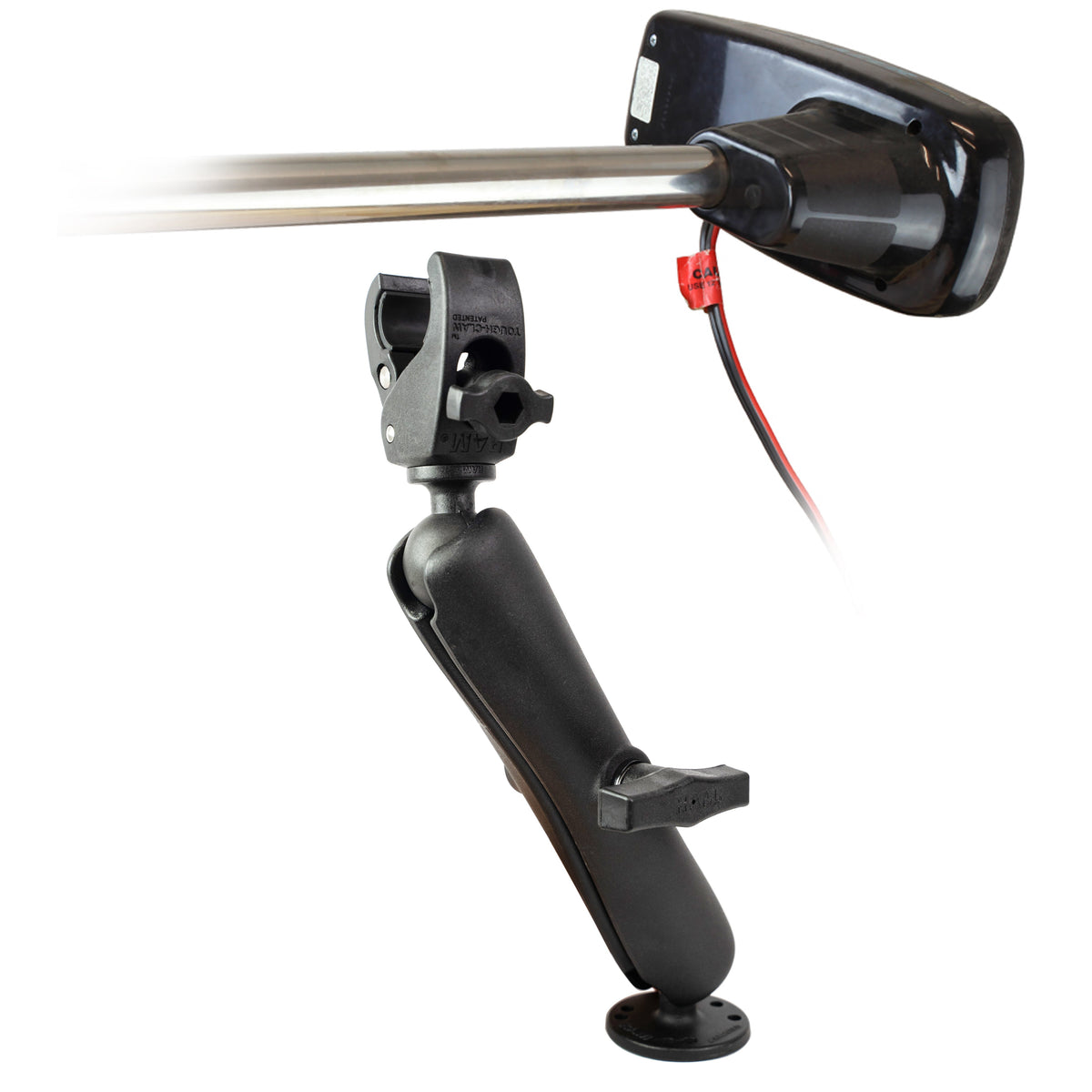 RAM® Trolling Motor Stabilizer - Tough-Claw™ .625" - 1.14" Long Arm - official product image 2