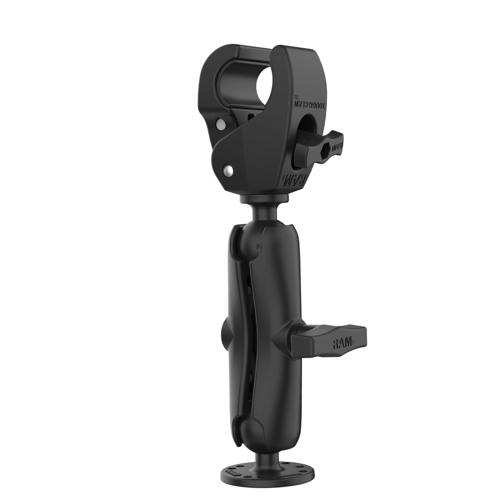 RAM® Trolling Motor Stabilizer - Tough-Claw™ 1” - 1.6” Medium Arm - official product image 1