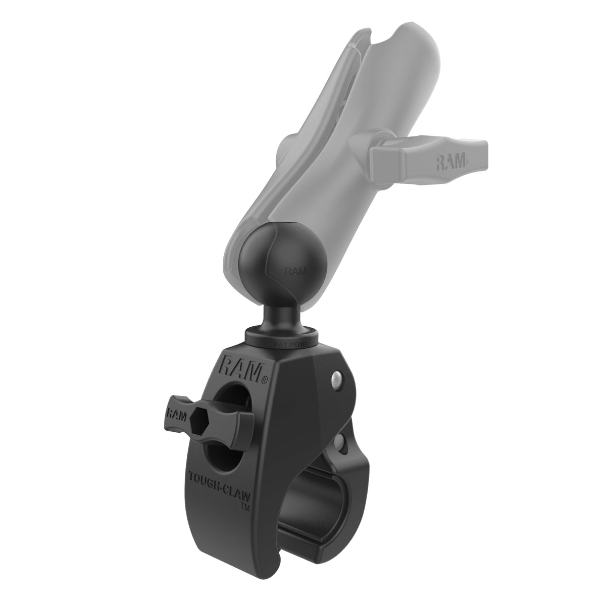 RAM® Tough-Claw™ Medium Clamp Ball Base - official product image 3