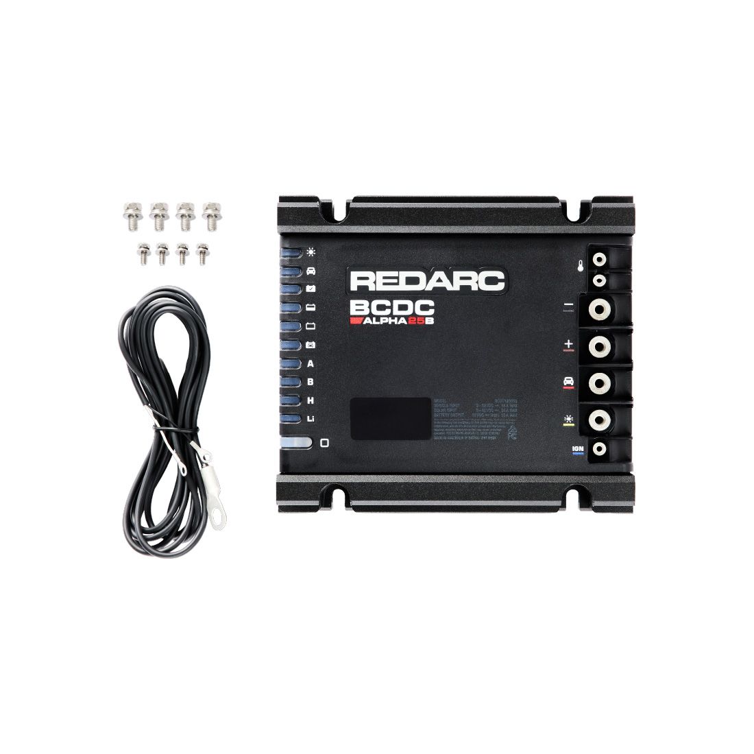BCDC Alpha25 12V 25A DC Battery Charger - official REDARC product image 10