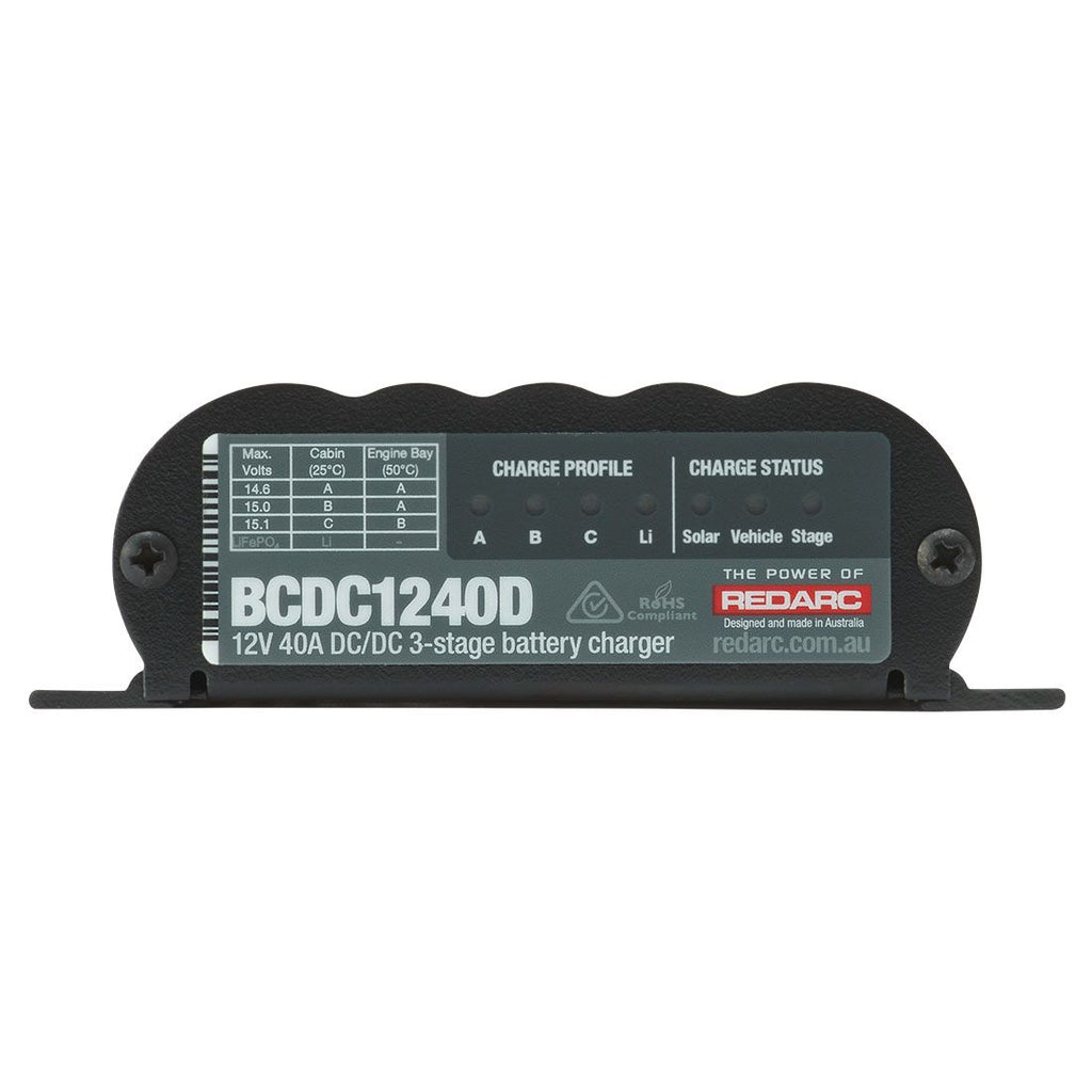 BCDC Classic40 12V 40A DC Battery Charger - official REDARC product image 6