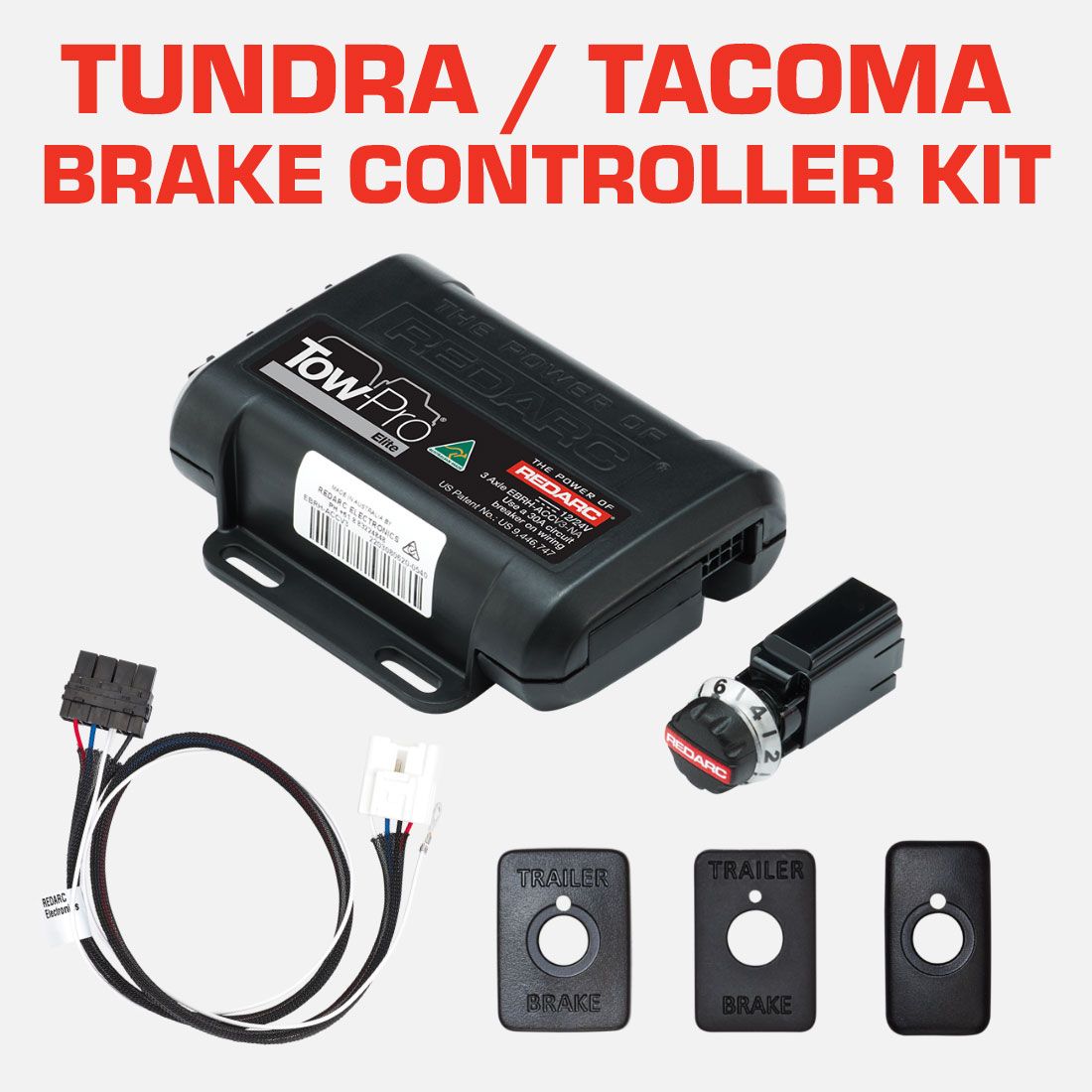 Tundra / Tacoma Brake Controller Kit-Tow-Pro Elite - official REDARC product image 1