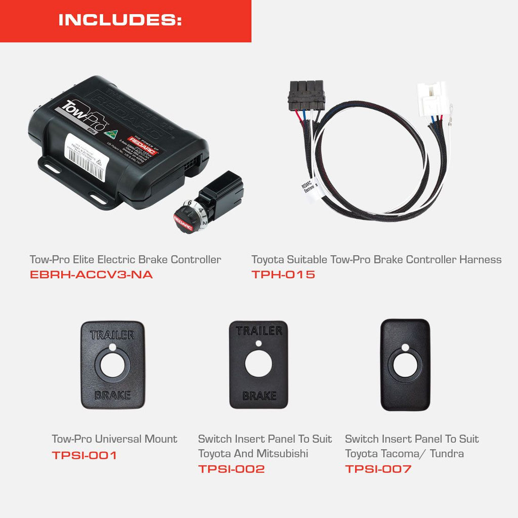 Tundra / Tacoma Brake Controller Kit-Tow-Pro Elite - official REDARC product image 3