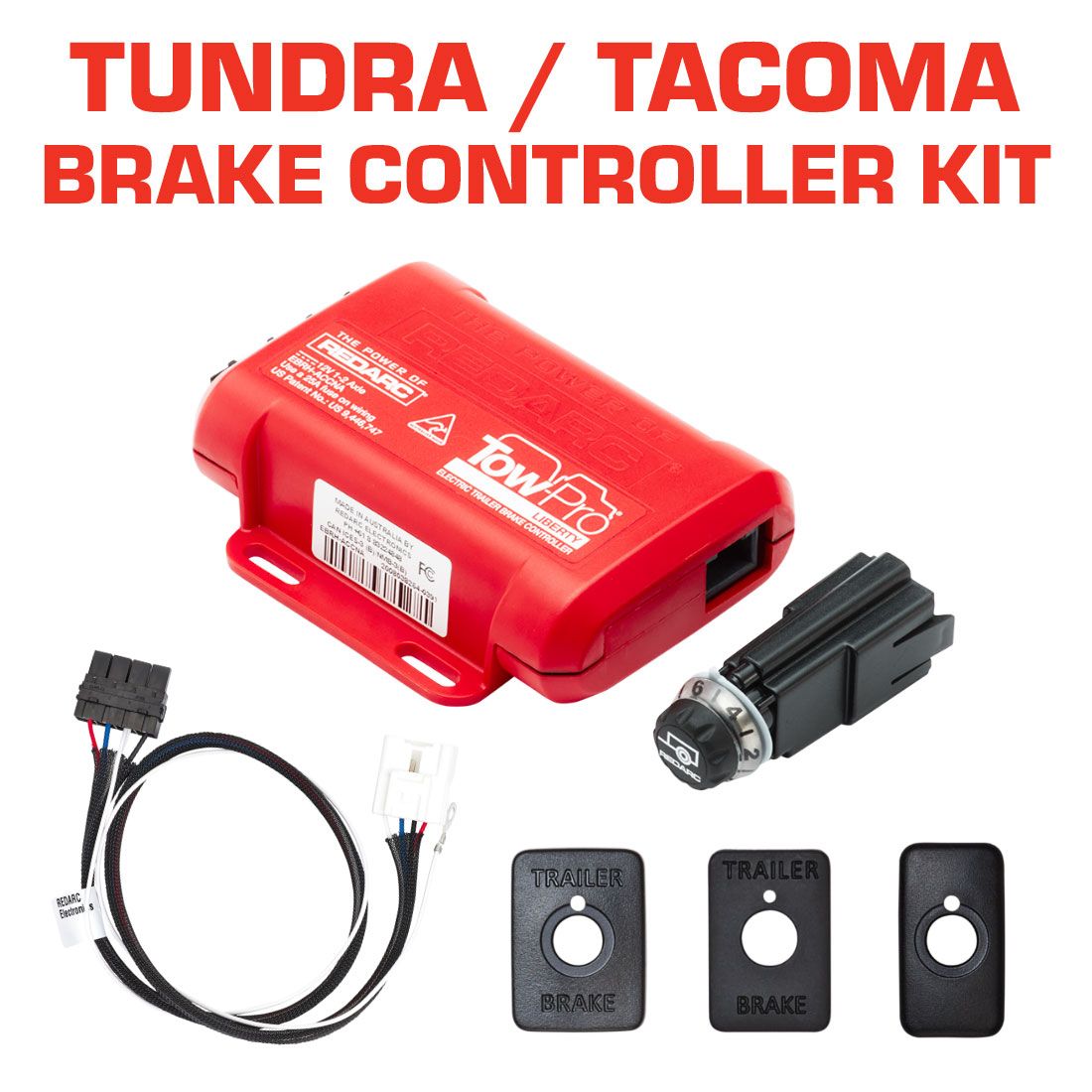 Tundra / Tacoma Brake Controller Kit-Tow-Pro Liberty - official REDARC product image 5