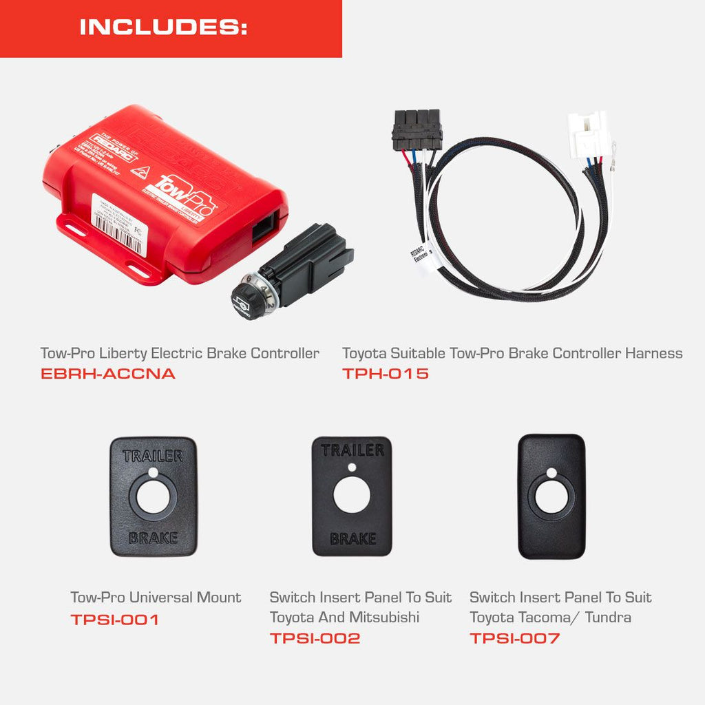 Tundra / Tacoma Brake Controller Kit-Tow-Pro Liberty - official REDARC product image 2