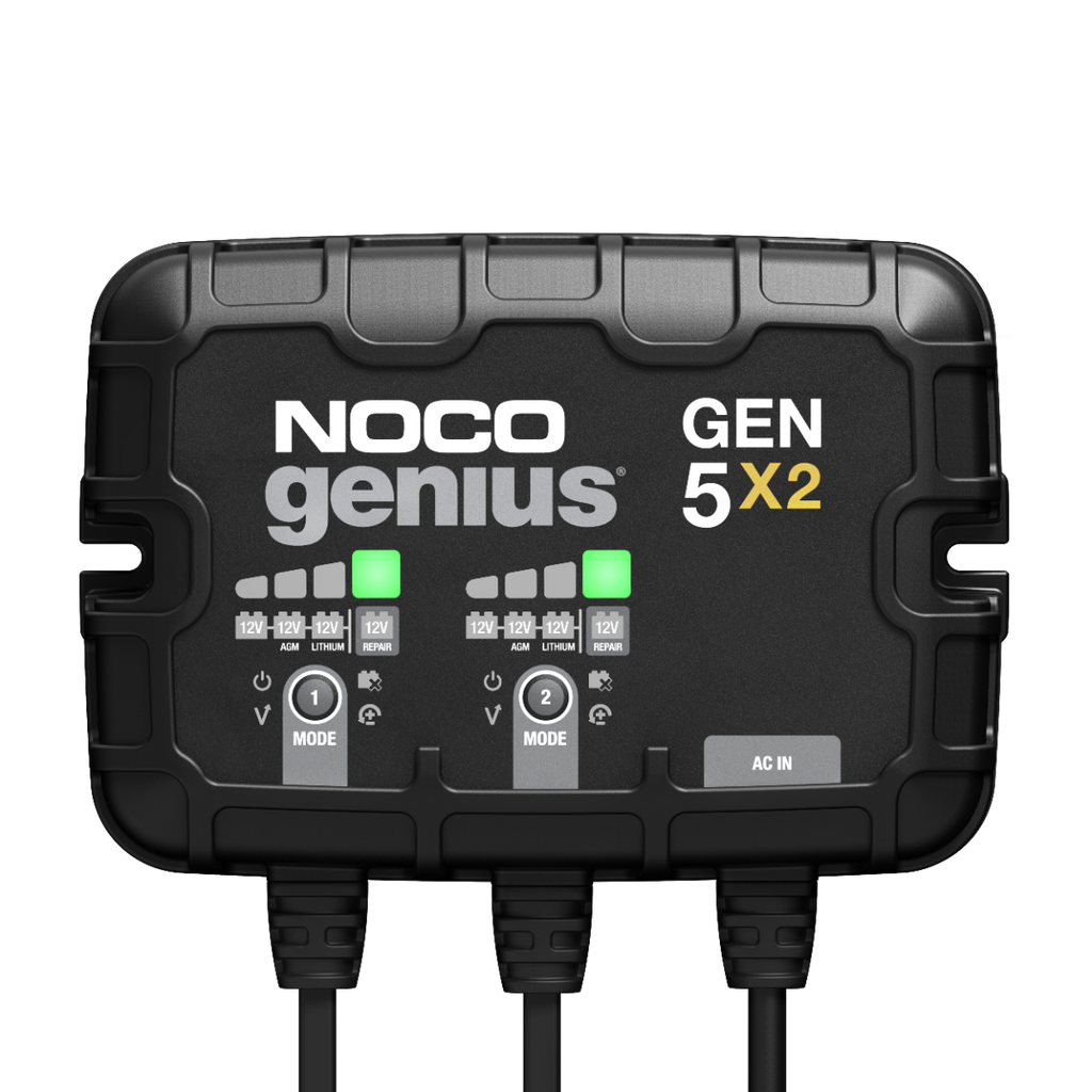 GEN5X2 2-Bank 10A Onboard Battery Charger - official NOCO product image 1