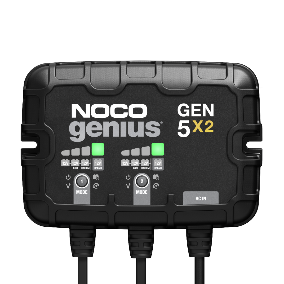 GEN5X2 2-Bank 10A Onboard Battery Charger - official NOCO product image 1