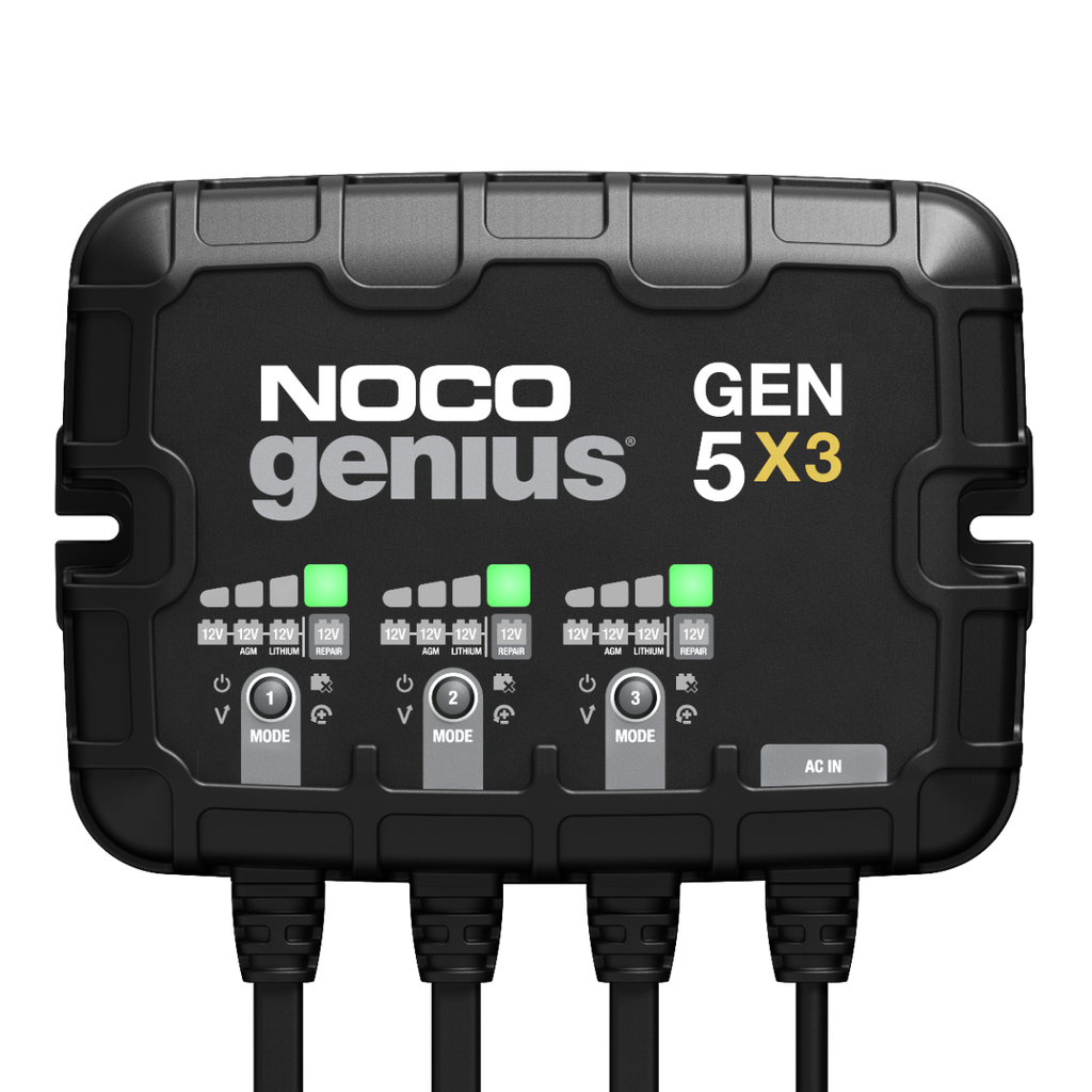 GEN5X3 3-Bank 15A Onboard Battery Charger - official NOCO product image 1