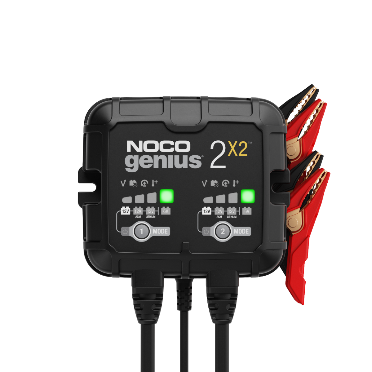 GENIUS2X2 2-Bank 4A Battery Charger - official NOCO product image 1