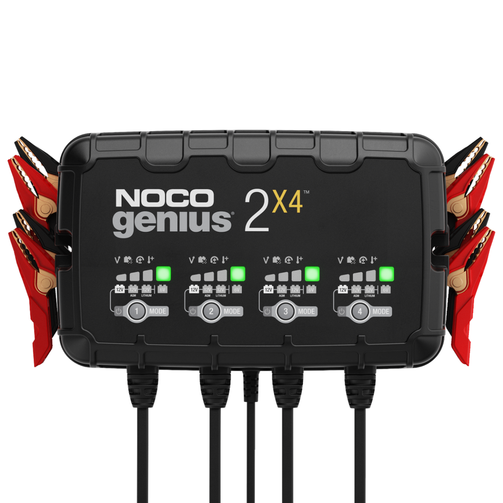 GENIUS2X4 4-Bank 8A Battery Charger - official NOCO product image 1