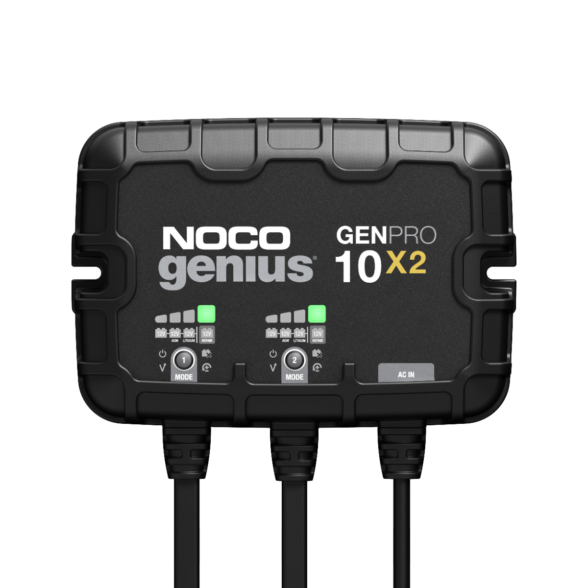 GENPRO10X2 2-Bank 20A Onboard Battery Charger - official NOCO product image 1