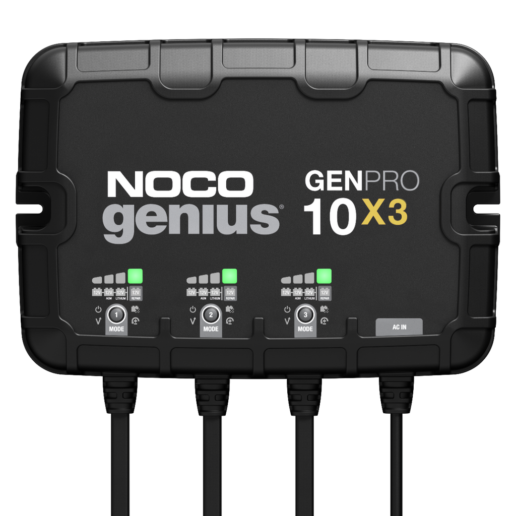 GENPRO10X3 3-Bank 30A Onboard Battery Charger - official NOCO product image 1